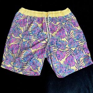 Men’s Blue Crown Swim Trunks